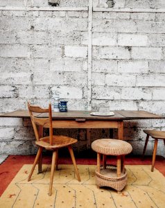 Hanna, the rattan side table No. 535