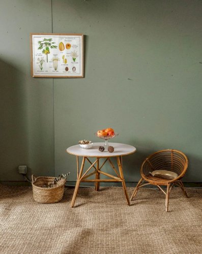 Hanna, la table d'appoint en rotin N°748