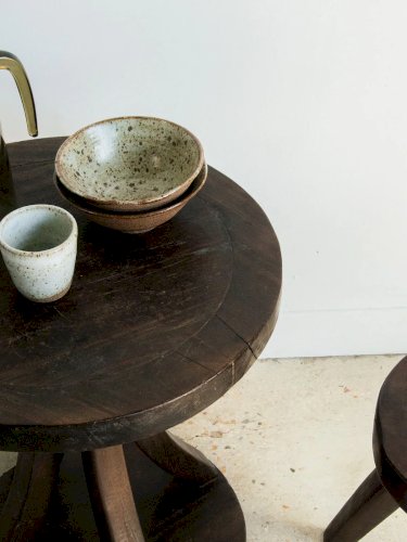 Hanna, la table d'appoint en teck N°426