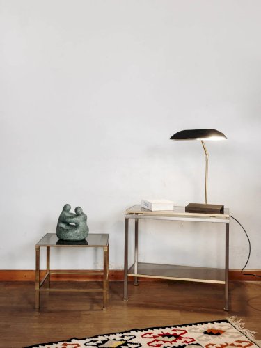 Hanna, la table d'appoint en verre N°252