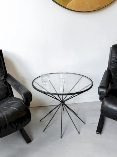 Hanna, la table d'appoint en verre N°266