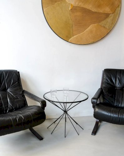 Hanna, la table d'appoint en verre N°266