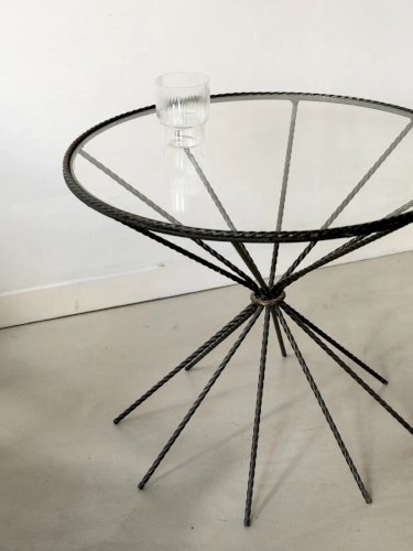 Hanna, la table d'appoint en verre N°266
