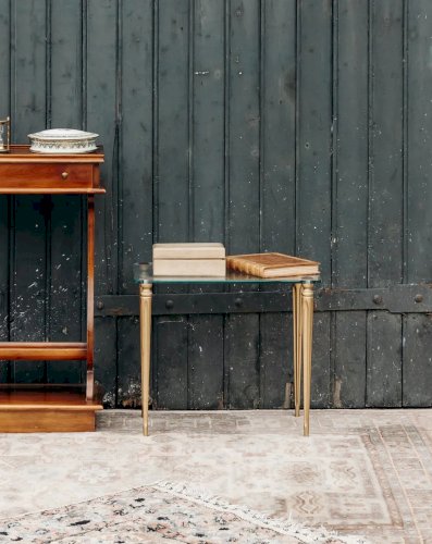 Hanna, la table d'appoint en verre N°580