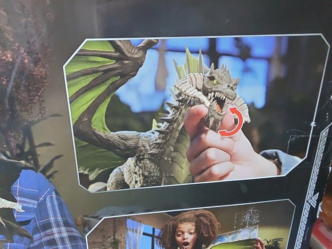 Hasbro Dungeons & Dragons figurine articulée de 38cm Dragon Noir Rakor Neuf !