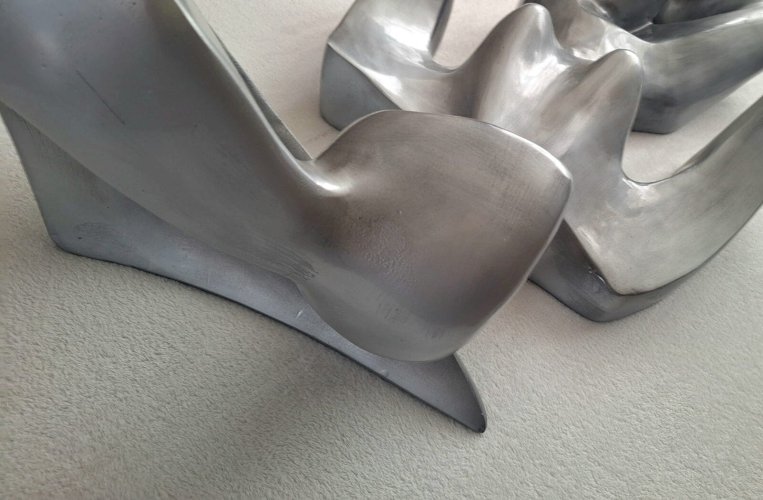 Hauteur 120cm, grande statue de femme, sculpture vintage