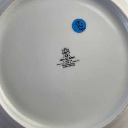 HAVILAND grande assiette plat porcelaine de Limoges décor SUBLIME ~31.8cm