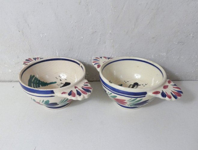 HB Quimper 2 bols anciens