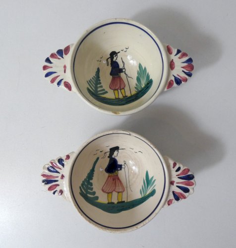 HB Quimper 2 bols anciens