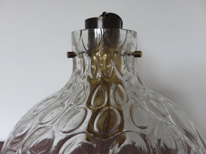 HELENA TYNELL POUR  LIMBURG  LAMPE LUSTRE SUSPENSION ANNEES 70