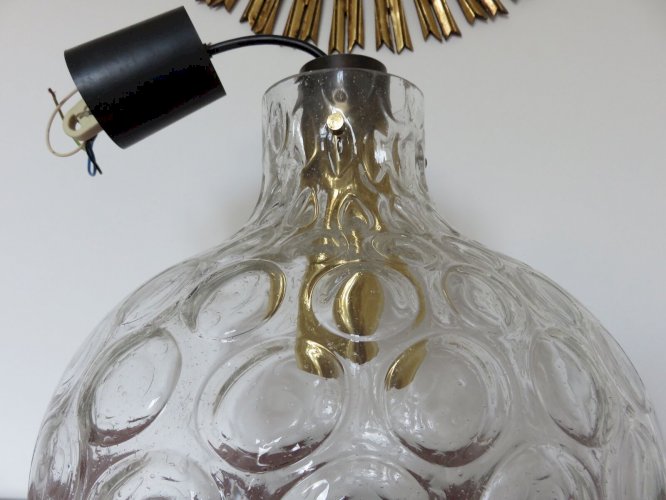 HELENA TYNELL POUR  LIMBURG  LAMPE LUSTRE SUSPENSION ANNEES 70