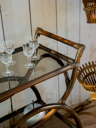 Henriette, la desserte en bambou N°147