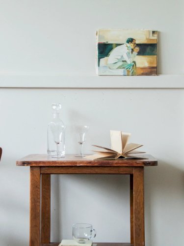 Henriette, la desserte en bois foncé N°139