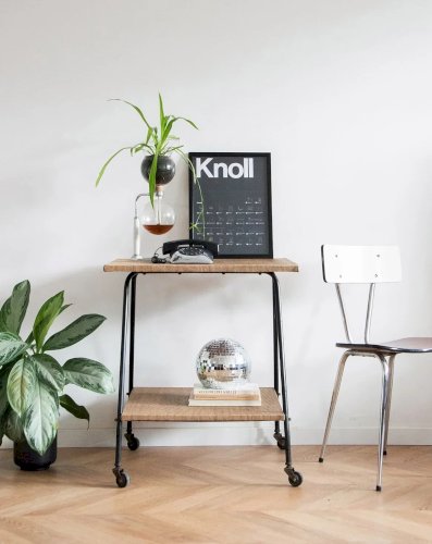 Henriette, la desserte en métal noir N°122