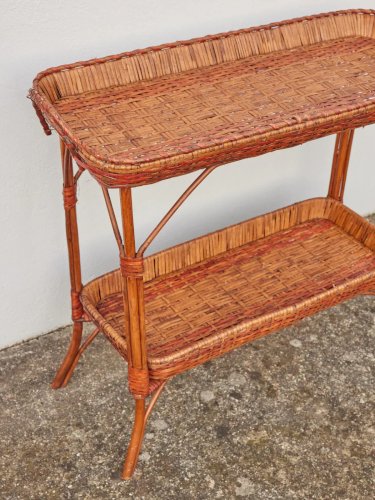 Henriette, la desserte en rotin N°125