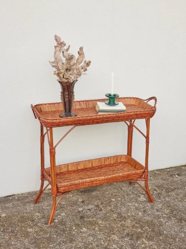 Henriette, la desserte en rotin N°125