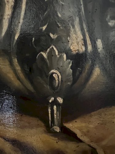 Henry Ducloux (1860-1930) – 1882 French Oil Painting – Tea Still Life – Signed –