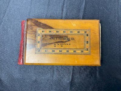 HERBARIUM 1908 JERUSALEM FLOWERS OF THE HOLY LAND / FLOWERS FROM HOLY LAND