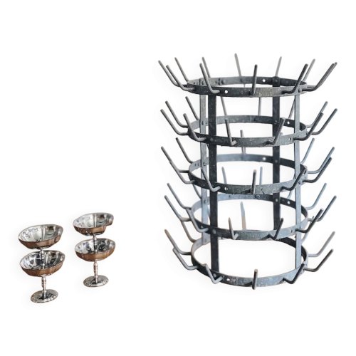 Hérisson séchoir à bouteilles ancien