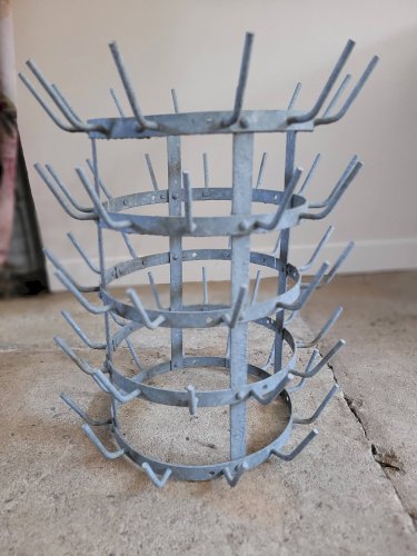 Hérisson séchoir à bouteilles ancien