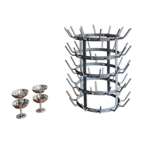 Hérisson séchoir à bouteilles ancien