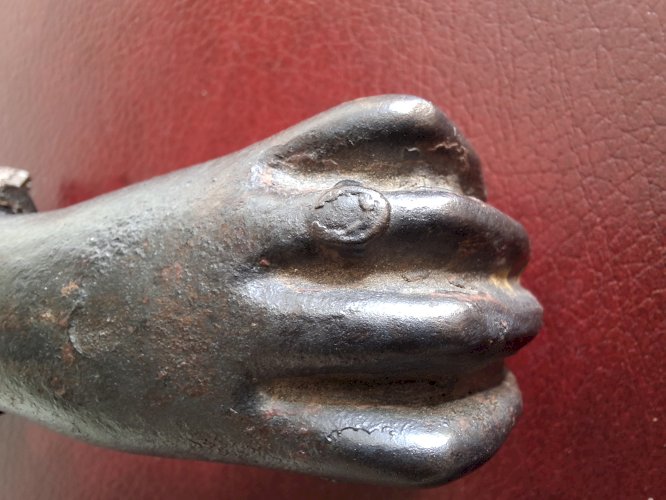 Heurtoir de porte en fonte de fer XIXè siècle ou avant