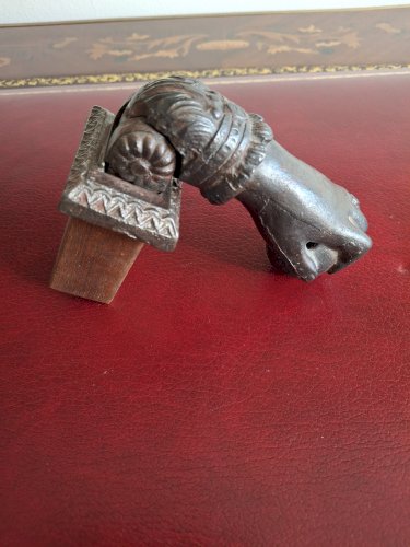 Heurtoir de porte en fonte de fer XIXè siècle ou avant