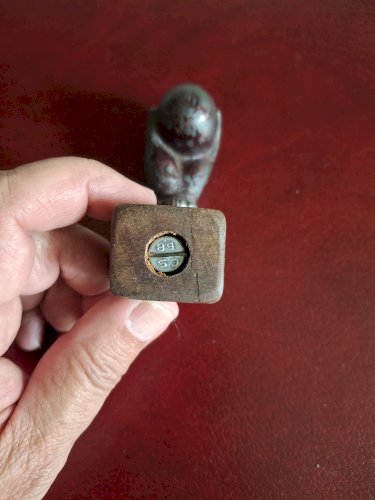 Heurtoir de porte en fonte de fer XIXè siècle ou avant