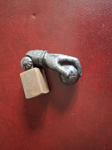Heurtoir de porte en fonte de fer XIXè siècle ou avant