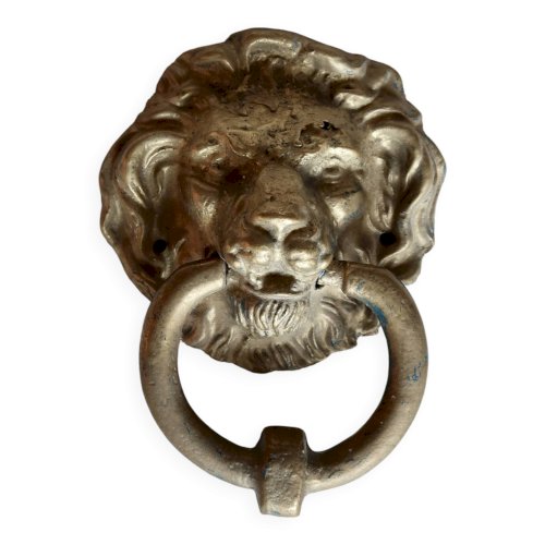 Heurtoir de porte vintage — Tête de lion