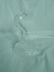 Hippocampe en cristal