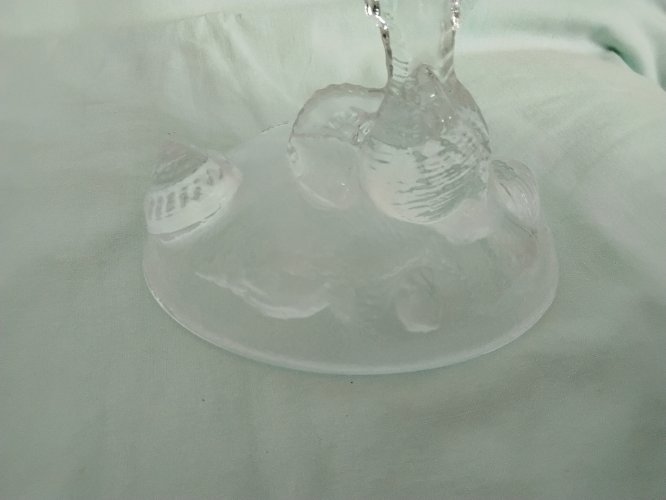 Hippocampe en cristal