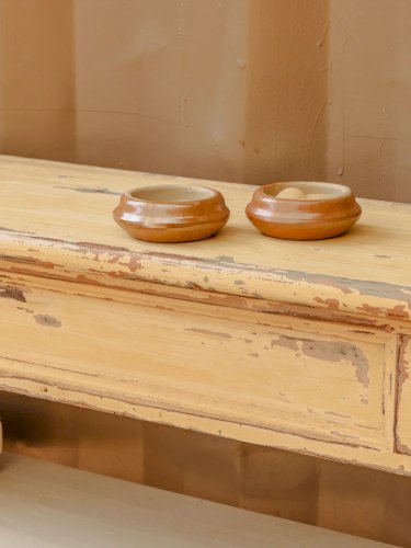 Hippolyte, le manteau de cheminée en bois patiné N°10