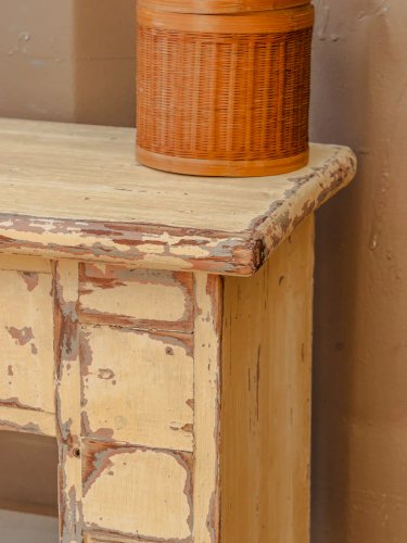 Hippolyte, le manteau de cheminée en bois patiné N°10