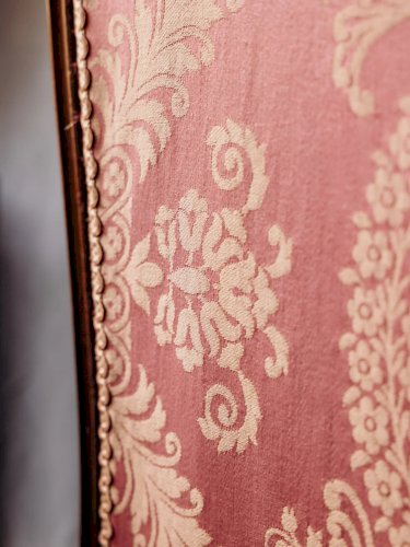 Hippolyte, le pare-feu de cheminée en bois et tissu N°17