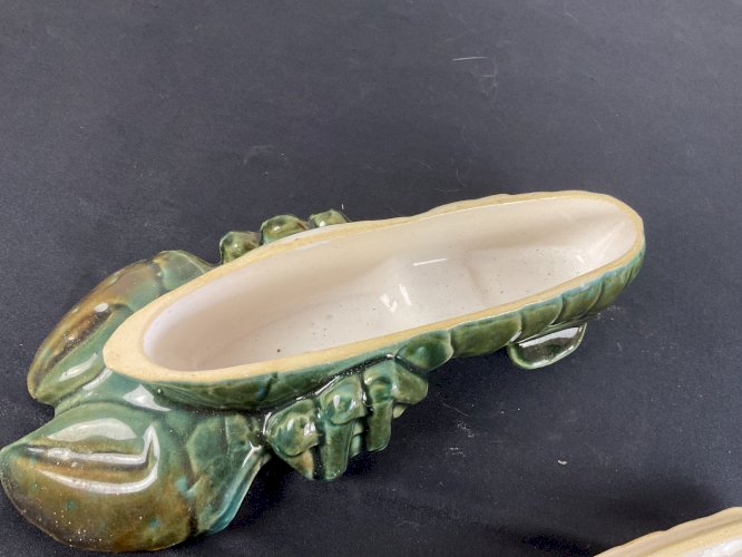 HOMARD EN BARBOTINE SOUPIÈRES ANNÉES 50/60