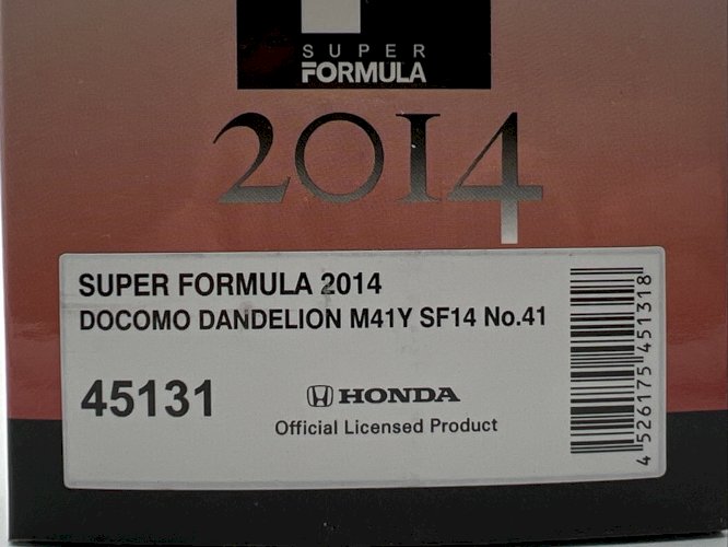 Honda M41Y Super Formule (2014) 1/43 Ebrro