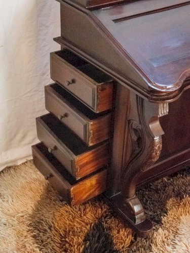 Honoré, le bureau secrétaire Davenport en acajou N°138