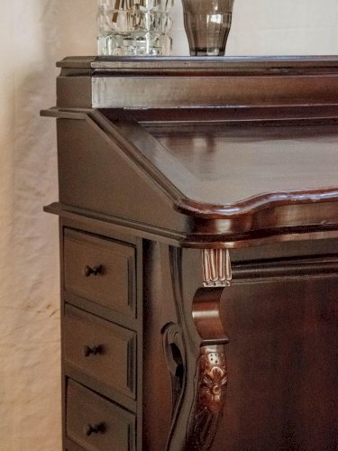 Honoré, le bureau secrétaire Davenport en acajou N°138