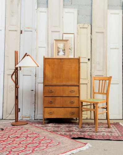 Honoré, le grand secrétaire en chêne N°110