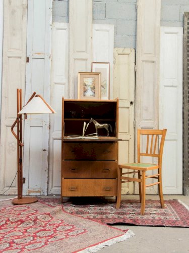 Honoré, le grand secrétaire en chêne N°110