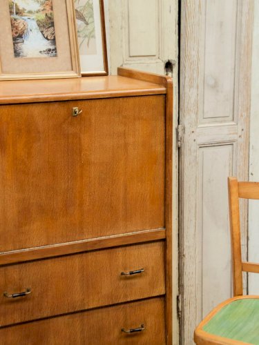 Honoré, le grand secrétaire en chêne N°110