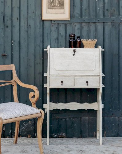 Honoré, le secrétaire fin en bois clair N°114