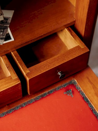 Honoré, le secrétaire haut et fin en bois N°139