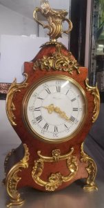 HORLOGE Cartel Hour LAVIGNE Paris Bronze HORLOGERIE Aiguille France VE1 27/12