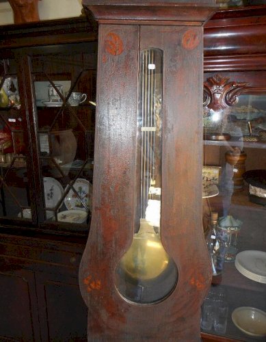 HORLOGE COMTOISE CAISSE EN SAPIN PEINT N° 11