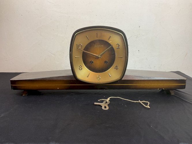 Horloge de cheminée Junghan. Art Déco. Carillon pendule