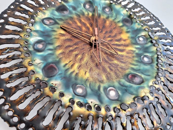 Horloge murale vintage Studio Cellini, décoration rétro