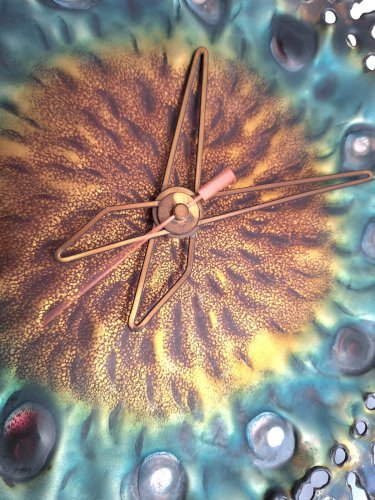 Horloge murale vintage Studio Cellini, décoration rétro