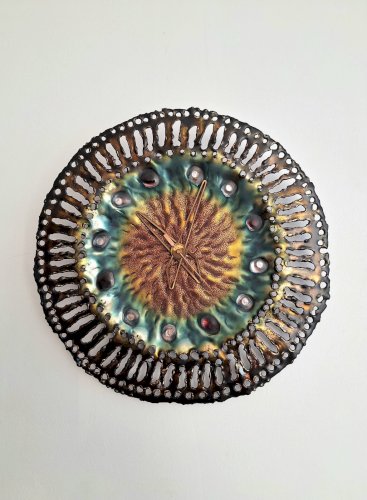 Horloge murale vintage Studio Cellini, décoration rétro